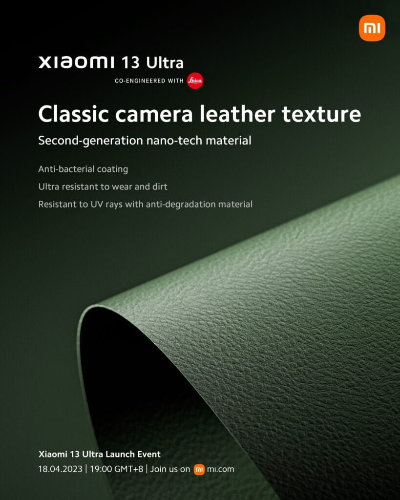 El Xiaomi 13 Ultra: Una maravilla tecnológica con textura de cuero