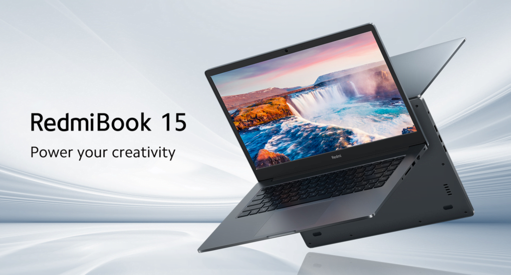 RedmiBook 15: el portátil perfecto para la productividad y creatividad.