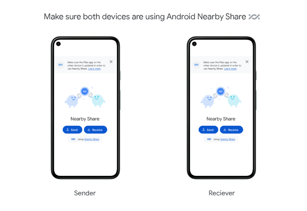 Nearby Share, la alternativa a AirDrop de Google para Android y Windows