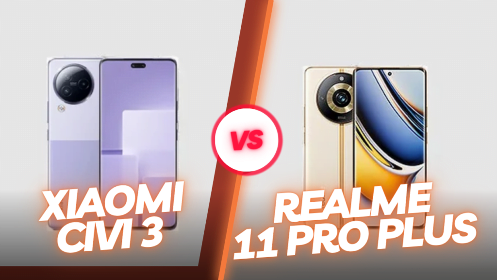 Xiaomi Civi 3 vs Realme 11 Pro Plus: ¿Cuál es el mejor smartphone de gama alta?