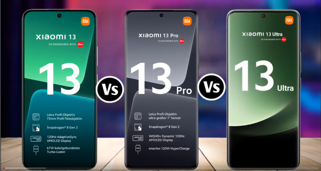 Xiaomi 13 vs Xiaomi 13 Pro vs Xiaomi 13 Ultra: ¿Cuál comprar?