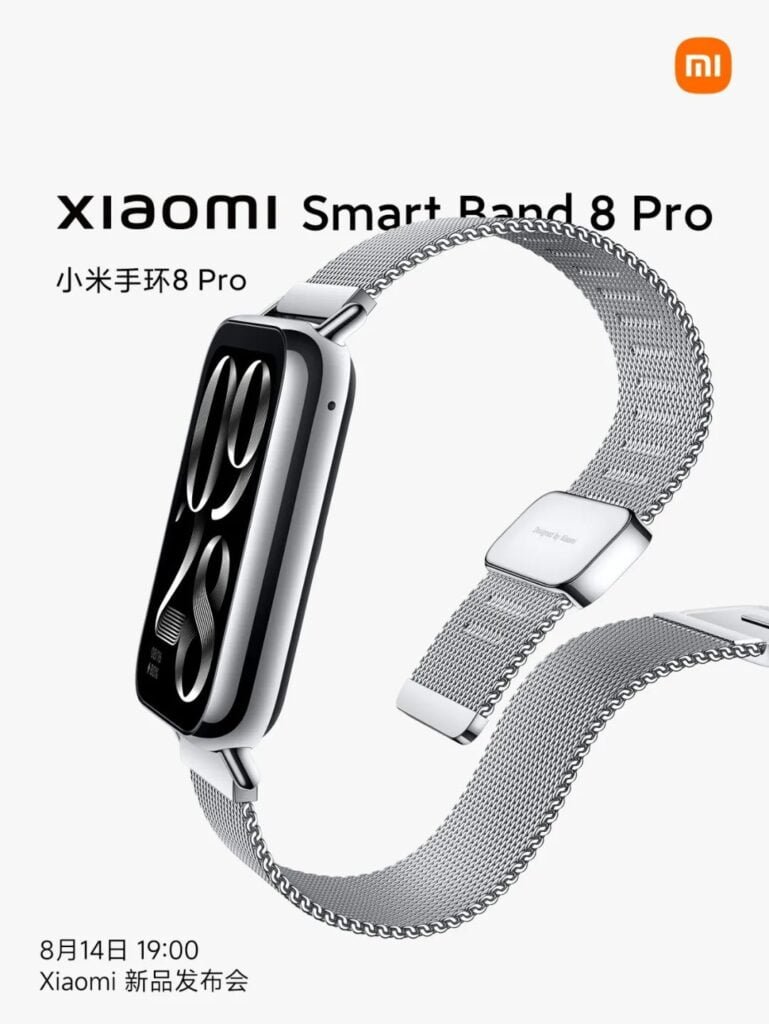 Xiaomi Smart Band 8 Pro con correa metálica: