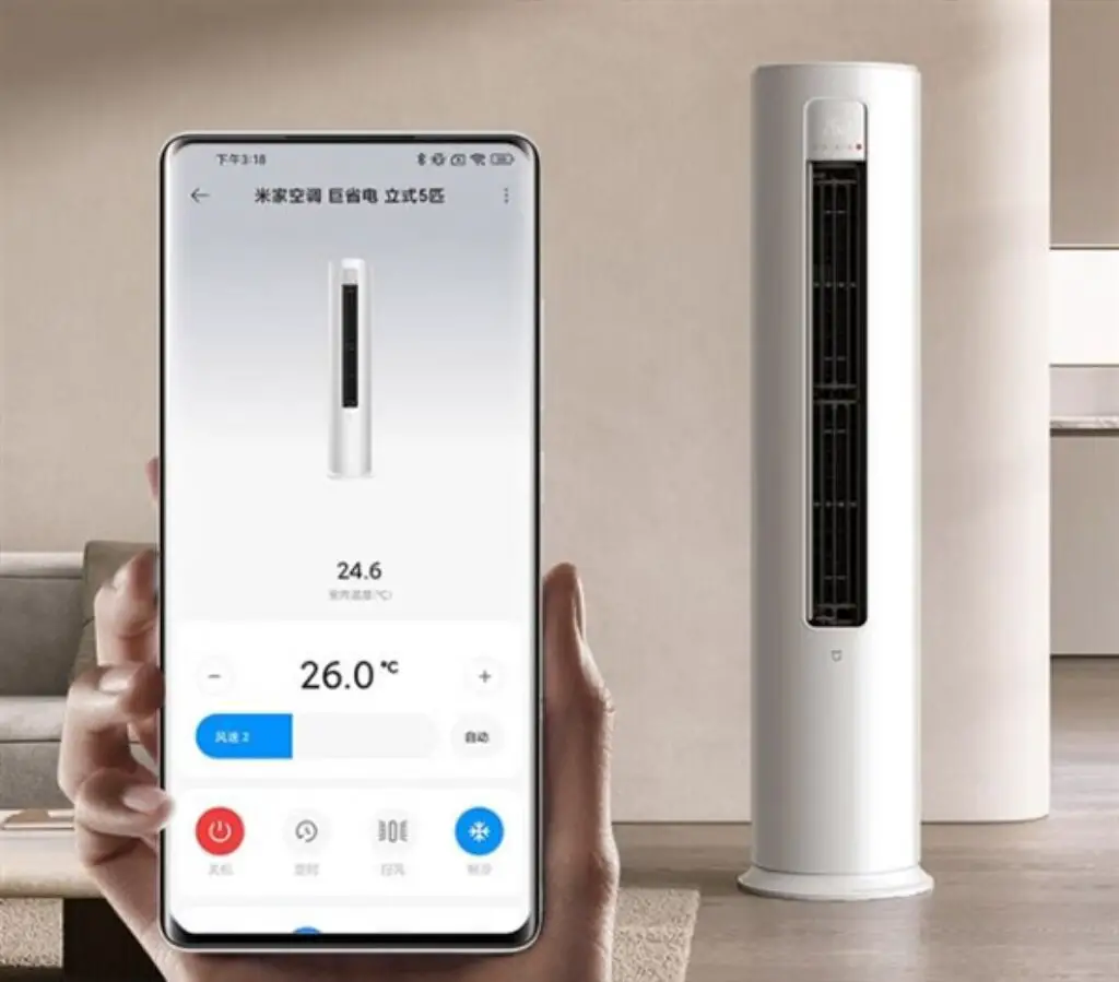 scubre el último lanzamiento de Xiaomi, el Mijia Air Conditioner 5 HP, un dispositivo potente, eficiente e inteligente que promete transformar tu experiencia de climatización en el hogar.