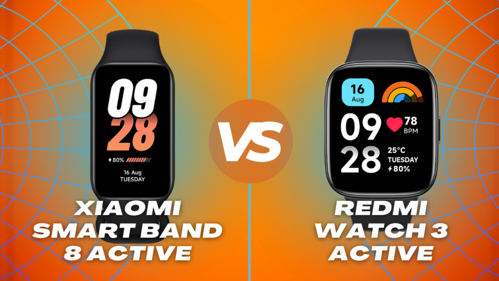 Comparamos el Xiaomi Smart Band 8 Active y el Redmi Watch 3 Active para ayudarte a elegir el mejor dispositivo para tus necesidades. Descubre cuál es la mejor opción para ti. Xiaomi Smart Band 8 Active vs. Redmi Watch 3 Active: ¿Cuál eliges Tu?