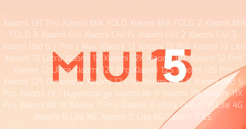 Descubre los 83 Dispositivos de Xiaomi, Redmi y POCO que se Actualizarán a MIUI 15