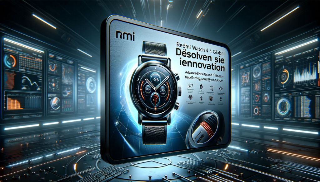Descubre el Redmi Watch 4 Global, el smartwatch que redefine la innovación y el estilo, con características avanzadas y un diseño único.