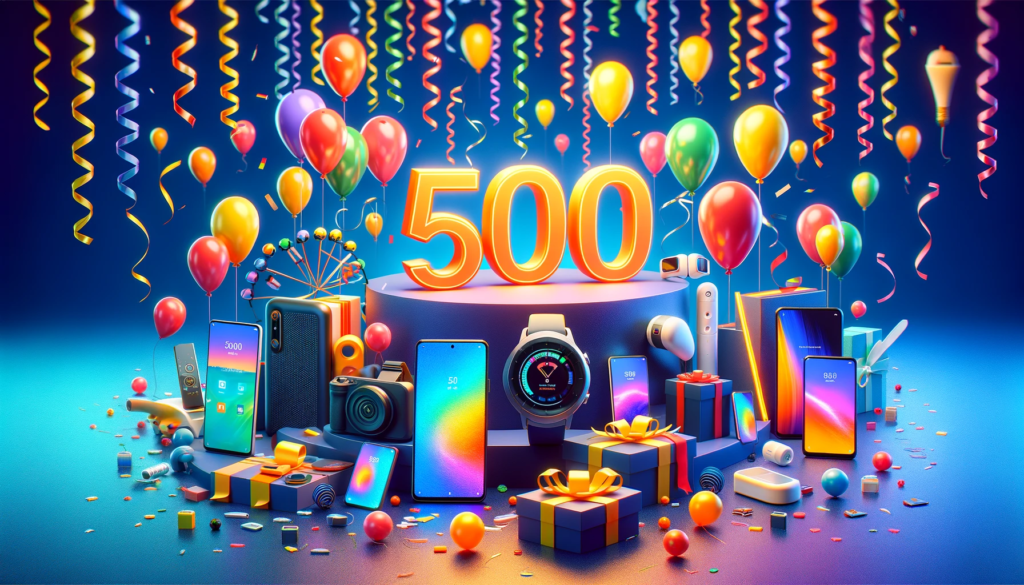 Celebramos nuestro post número 500 en Planeta Xiaomi, el destino de noticias y análisis de tecnología Xiaomi.