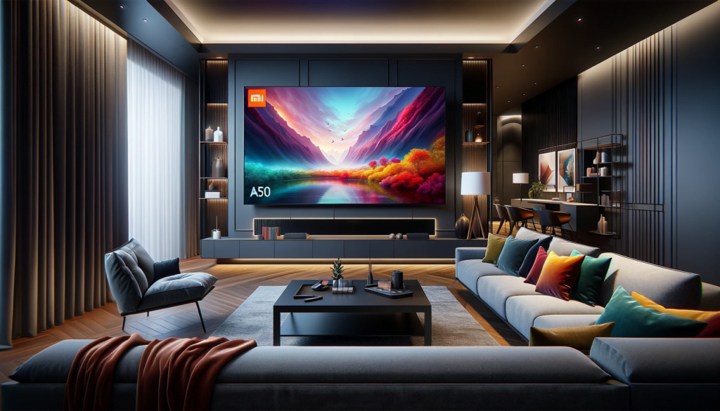 Descubre el Xiaomi TV A50, un televisor 4K innovador que redefine la experiencia visual en casa con tecnología de punta y diseño elegante.