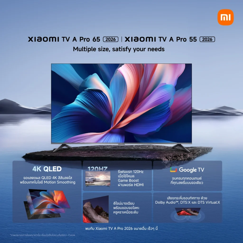 ¡Descubre la Xiaomi TV A Pro 2026! QLED 4K, Google TV, Modo Game Boost 120Hz a un precio increíble. ¡Lee nuestra review!