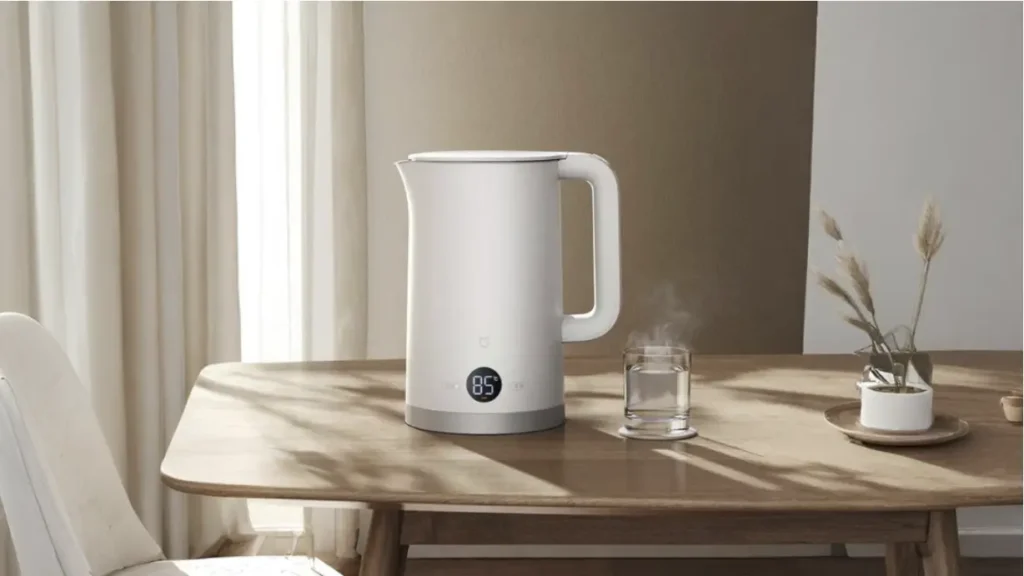 Descubre el nuevo hervidor inteligente Xiaomi Mijia Kettle 3 con 1800W, 4 niveles de temperatura y diseño minimalista. ¡Compra ahora!