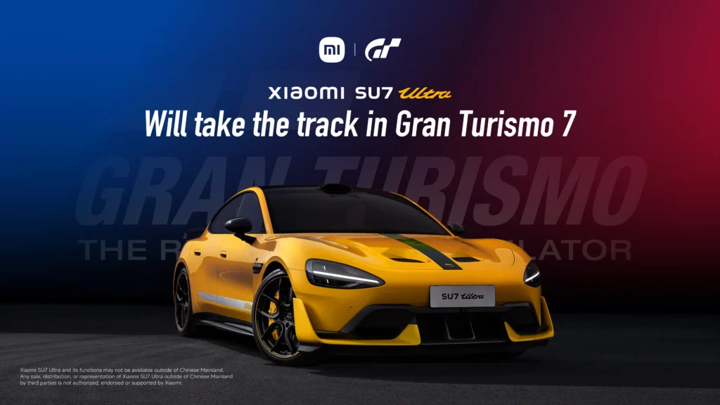Xiaomi SU7 Ultra en Gran Turismo 7: ¡El debut de un hipercoche eléctrico!