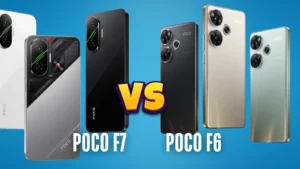 POCO F7 vs. POCO F6