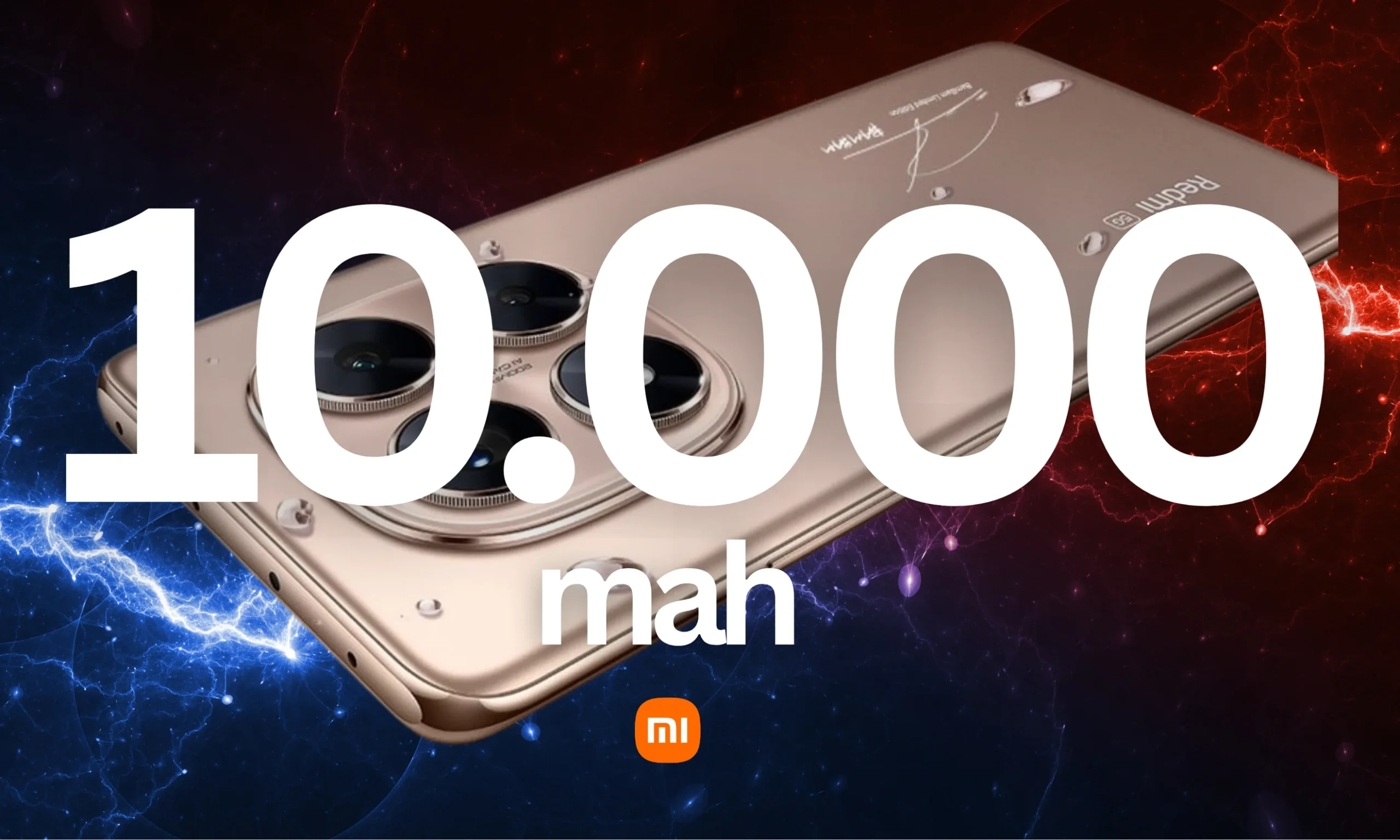 Xiaomi 10000 mAh bateria gama media