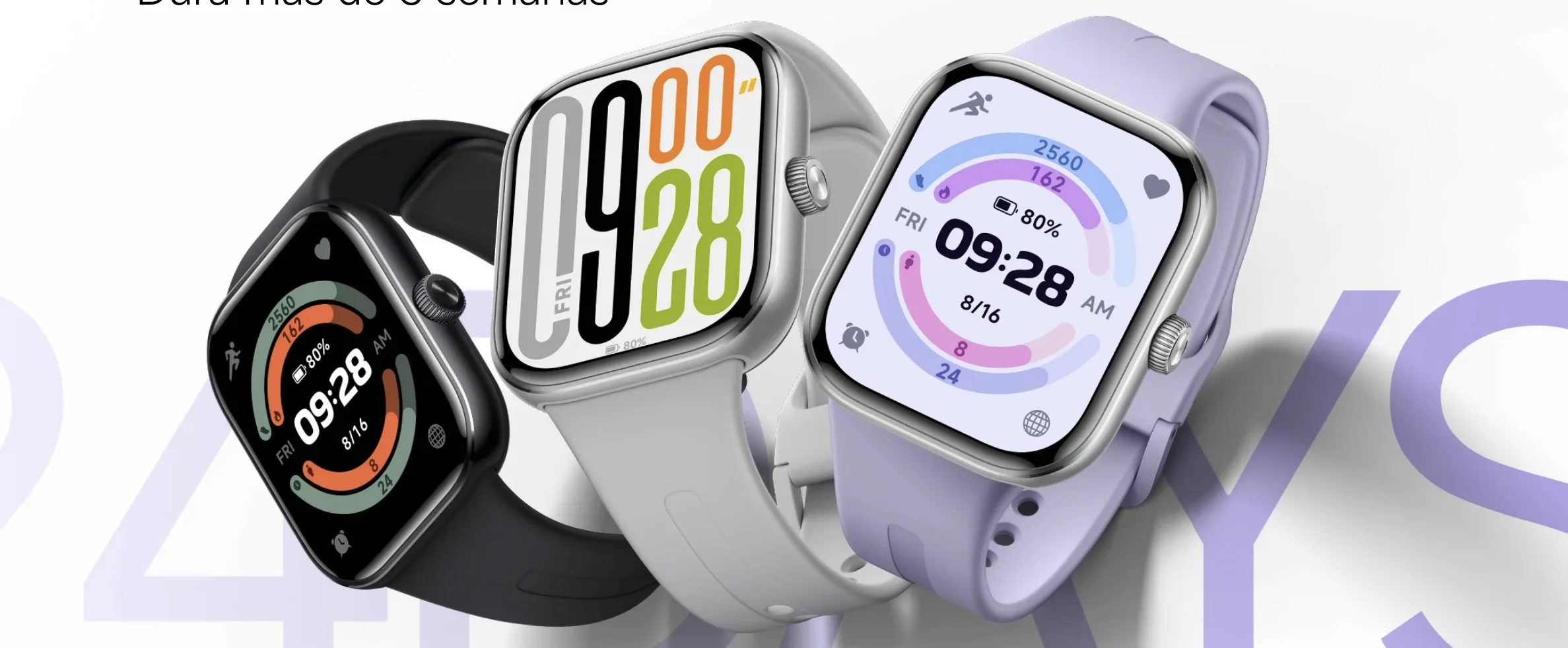 Comparativa Smartwatch Xiaomi