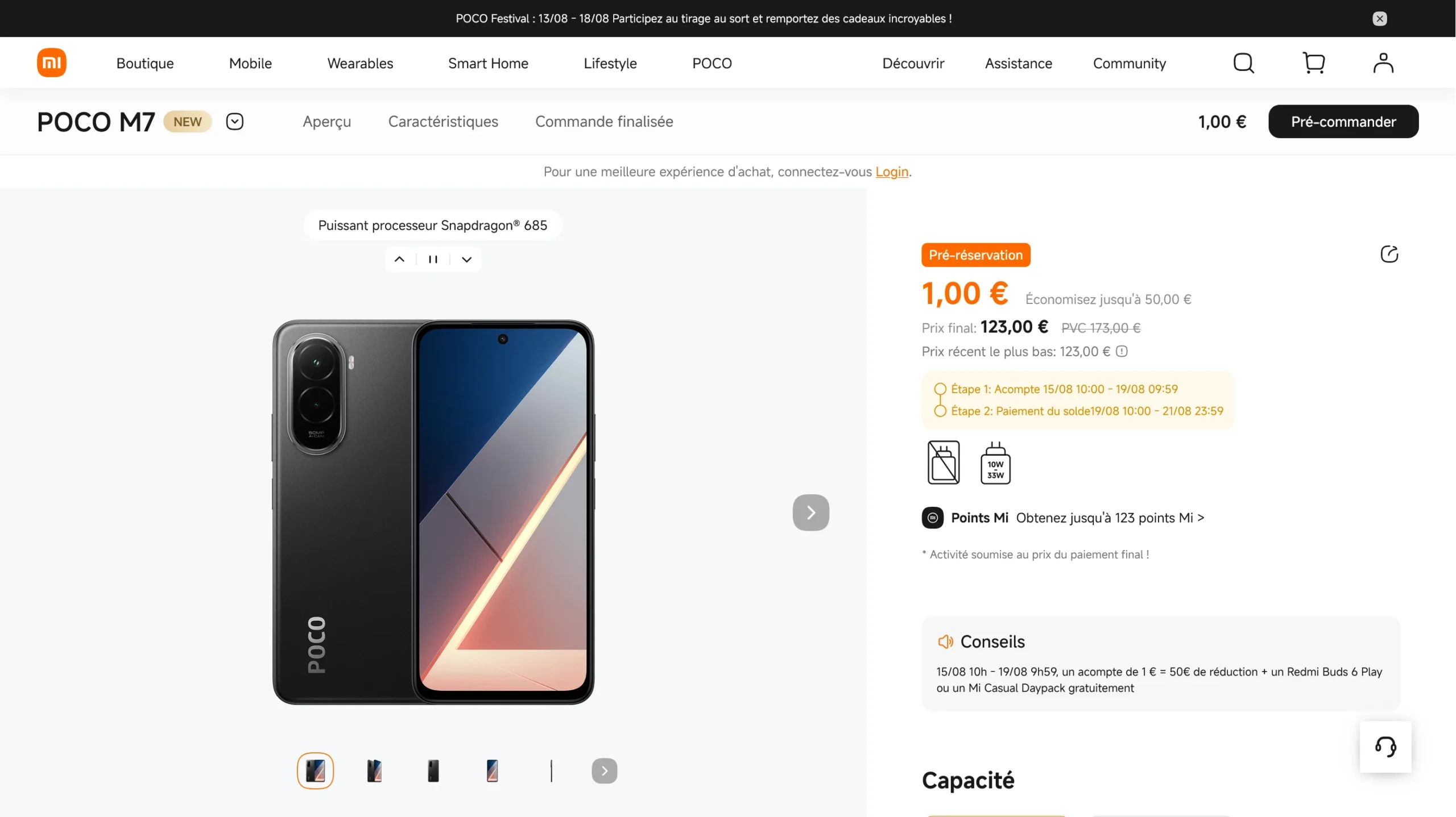 POCO M7 Europa