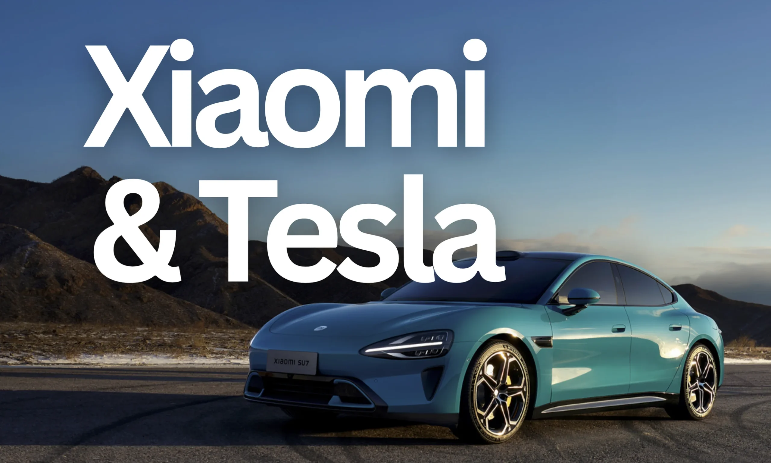 Xiaomi Tesla sedanes eléctricos China