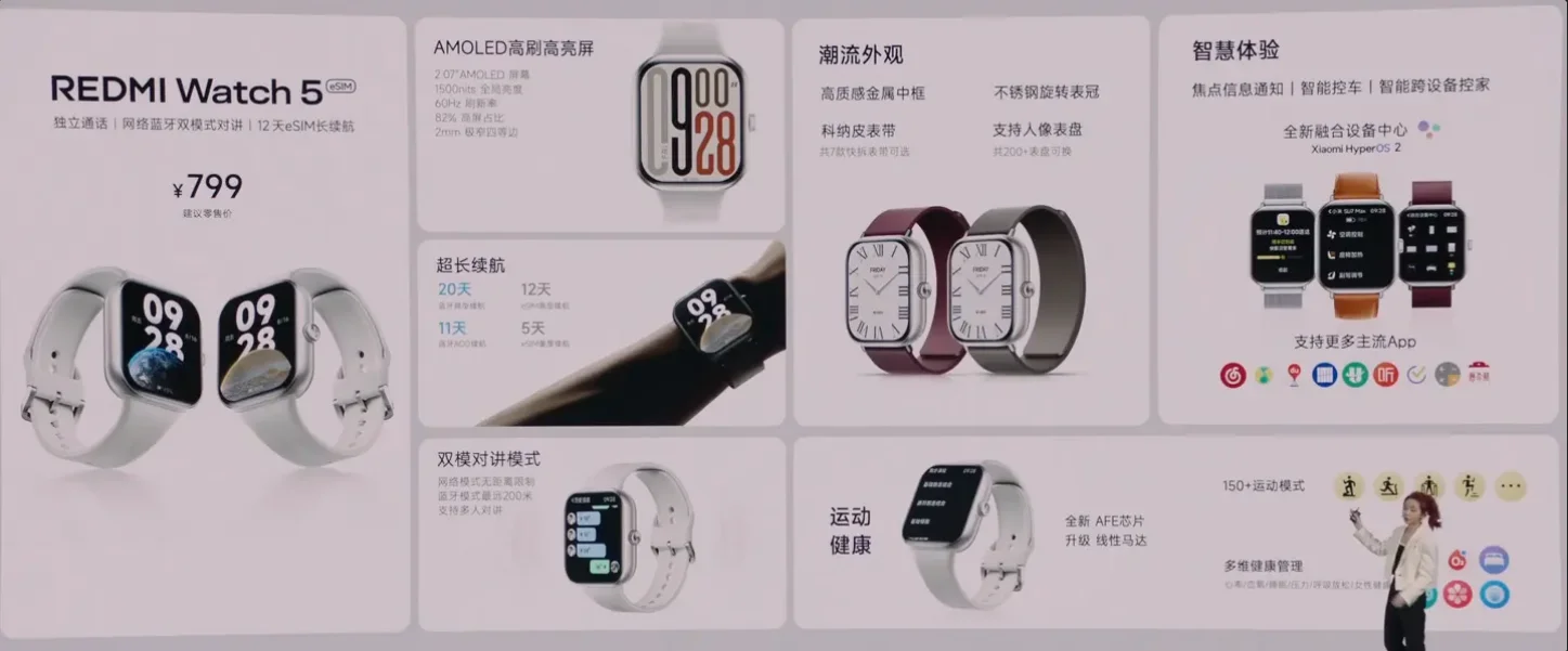 REDMI Watch 6 colores