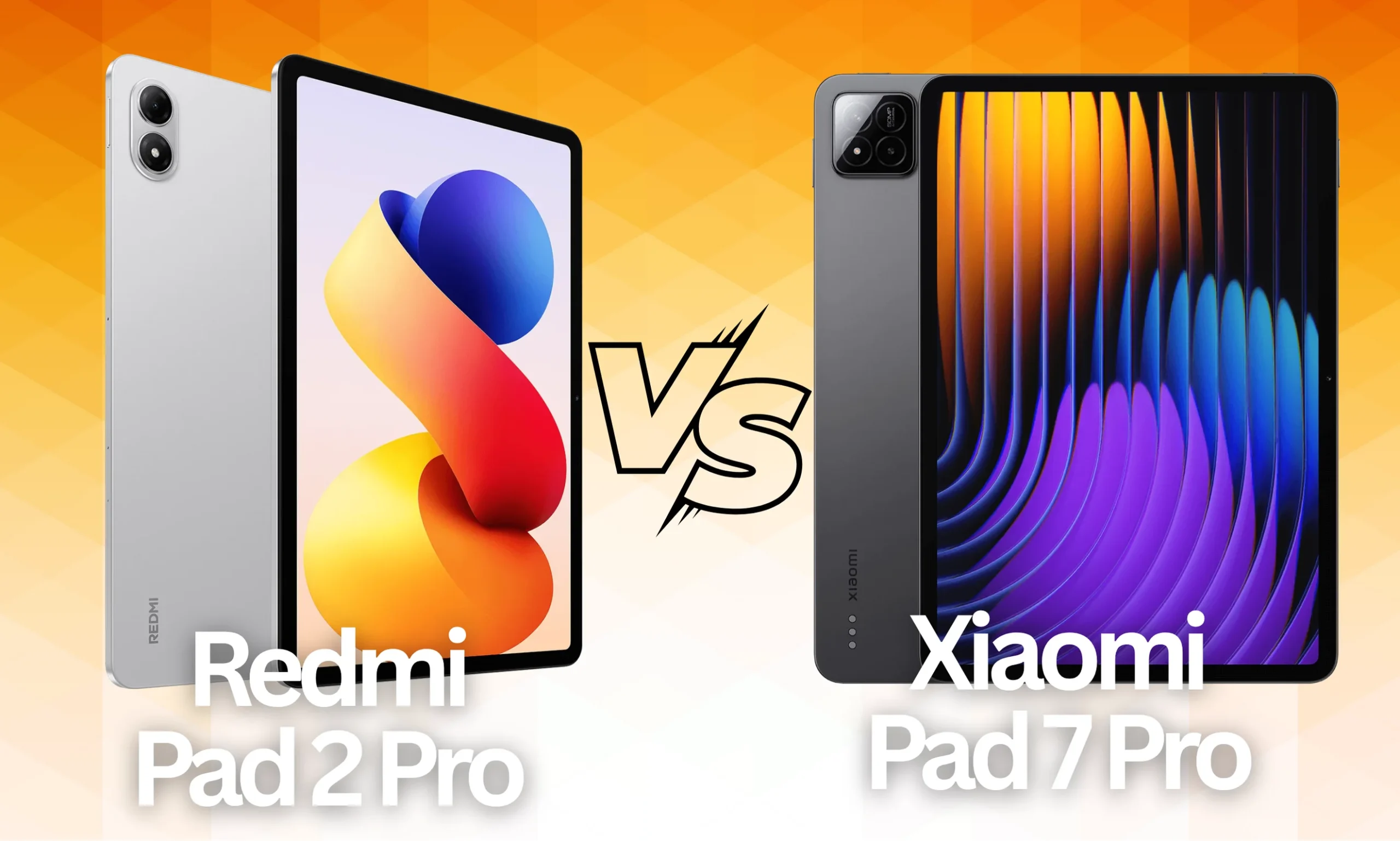 Xiaomi Pad 7 Pro vs Redmi Pad 2 Pro