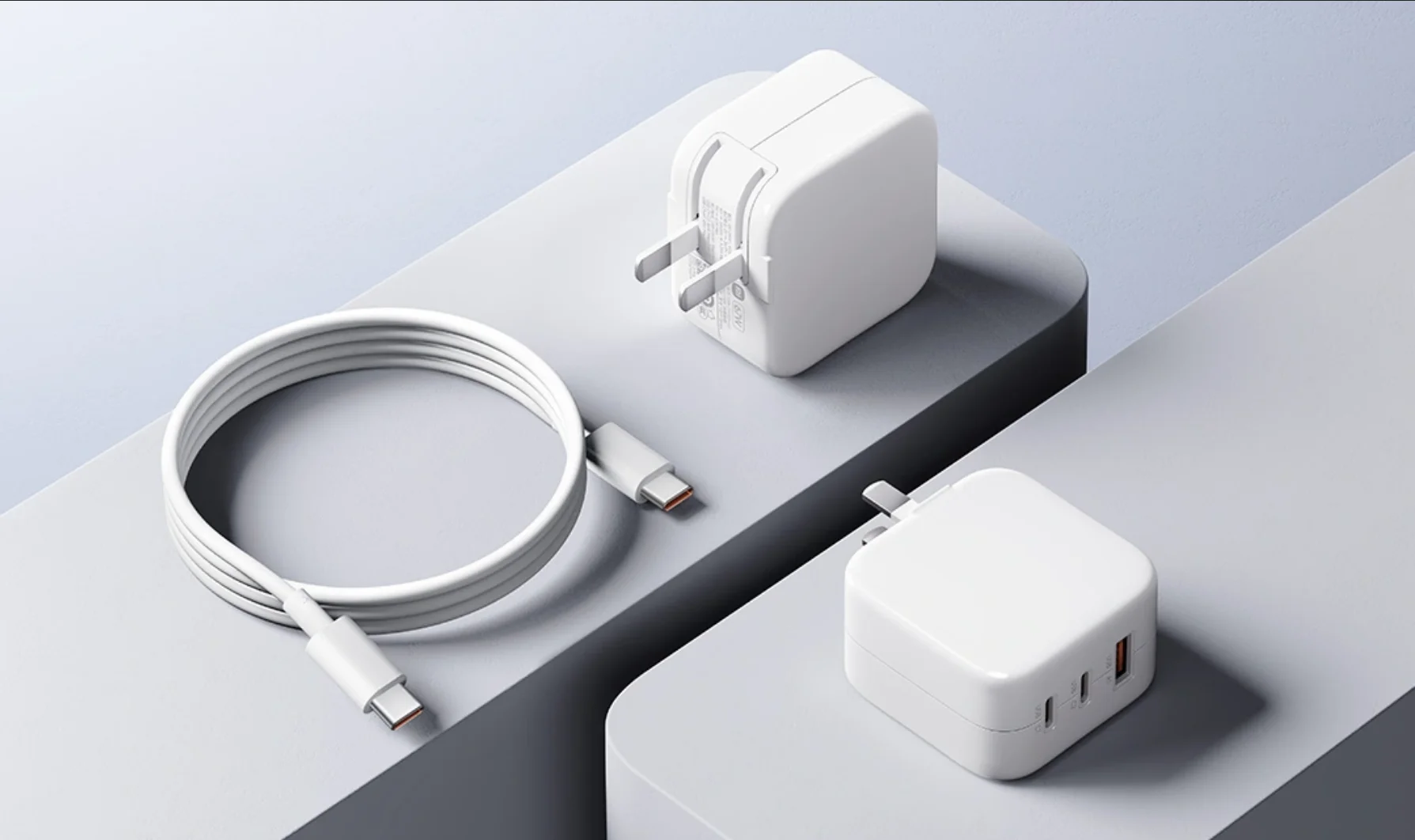 Cargador GaN 67W - acabado mate