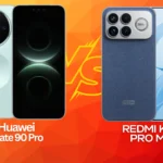 Huawei Mate 90 Pro vs Redmi K90 Pro Max - prototipo filtrado