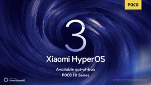 HyperOS 3 para dispositivos POCO - aspecto frontal