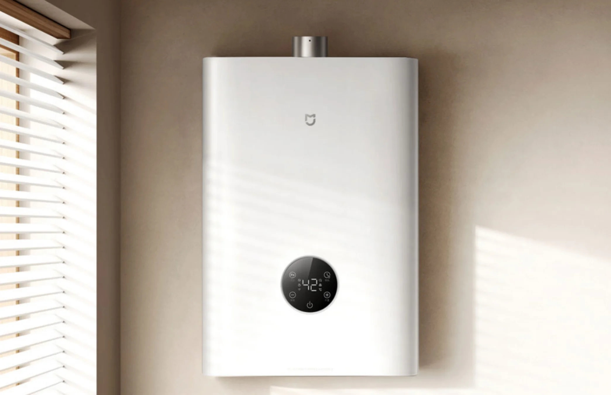 Xiaomi Mijia Smart Gas Water Heater 2 - y sus componentes