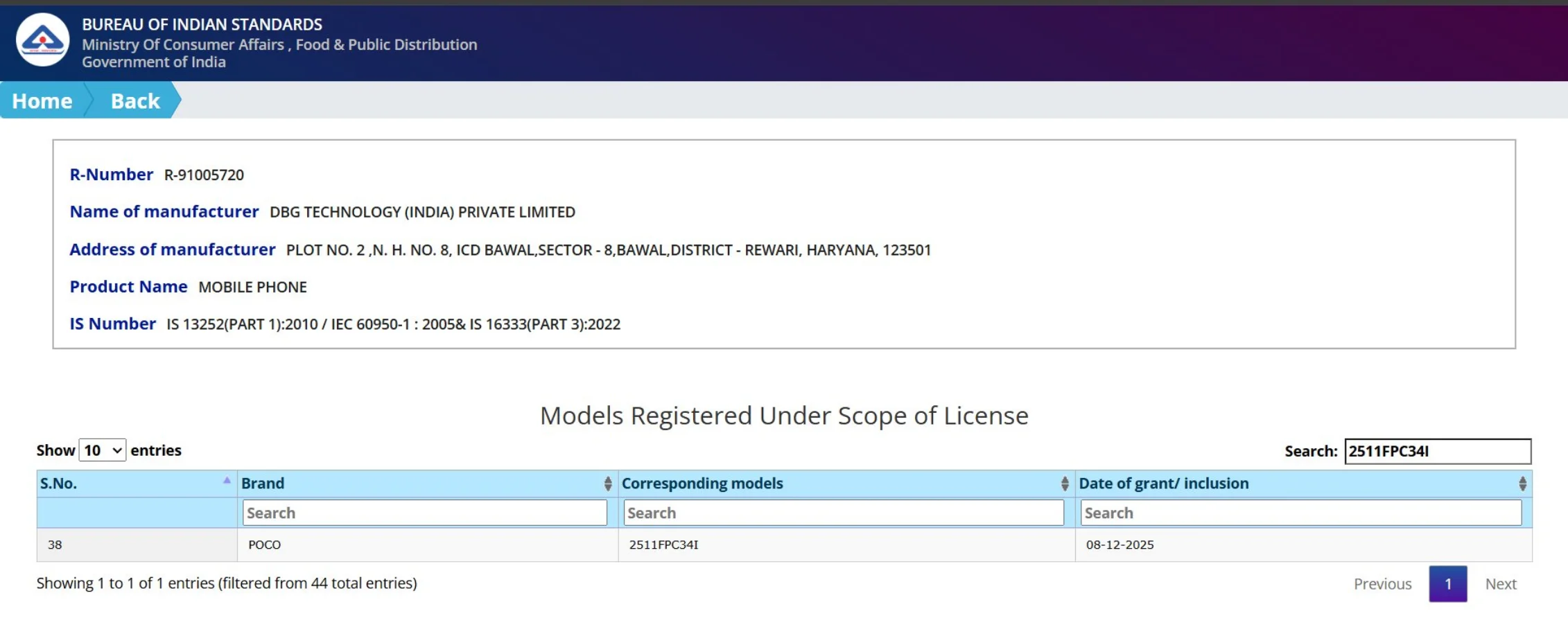 smartphones - en su color azul