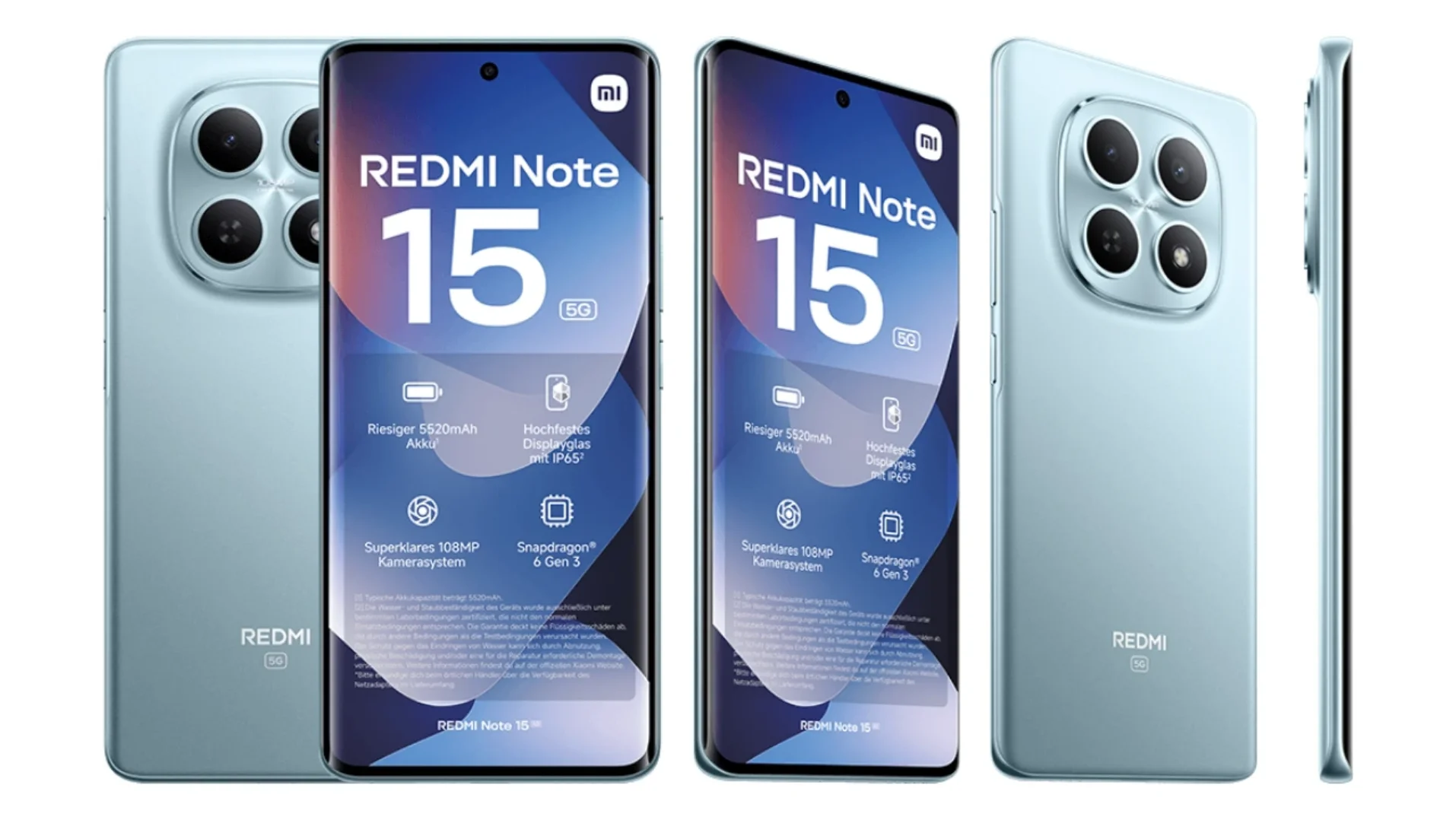 REDMI Note 15 5G - en su lanzamiento