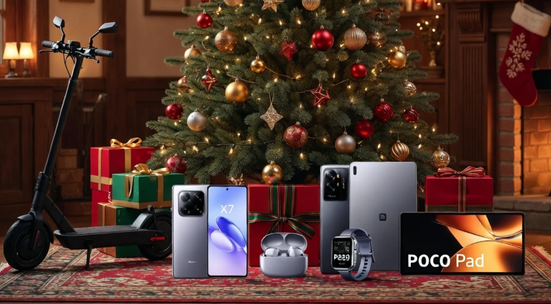 Regalos de Navidad Xiaomi 2025 - en la vida real