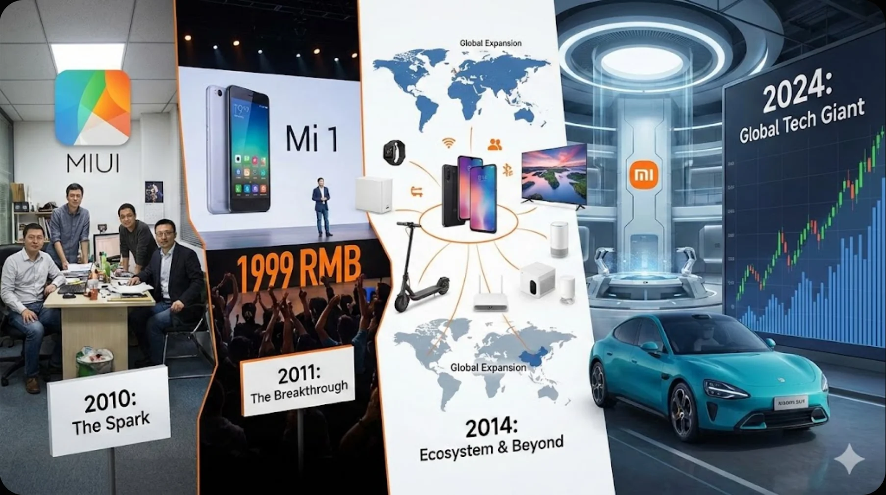 Xiaomi - en su lanzamiento