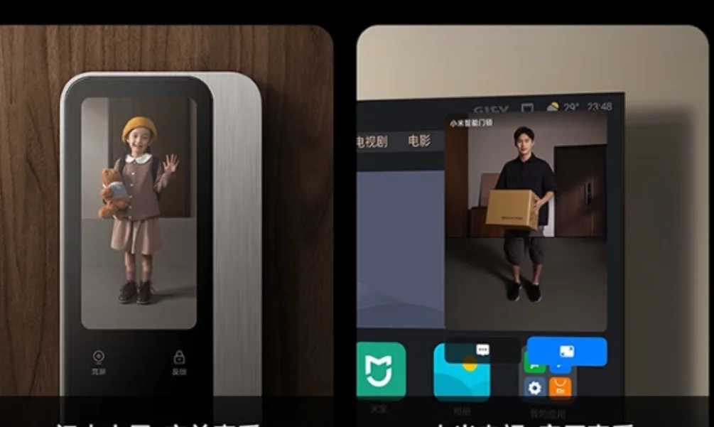 Xiaomi Smart Lock M40 - y sus componentes