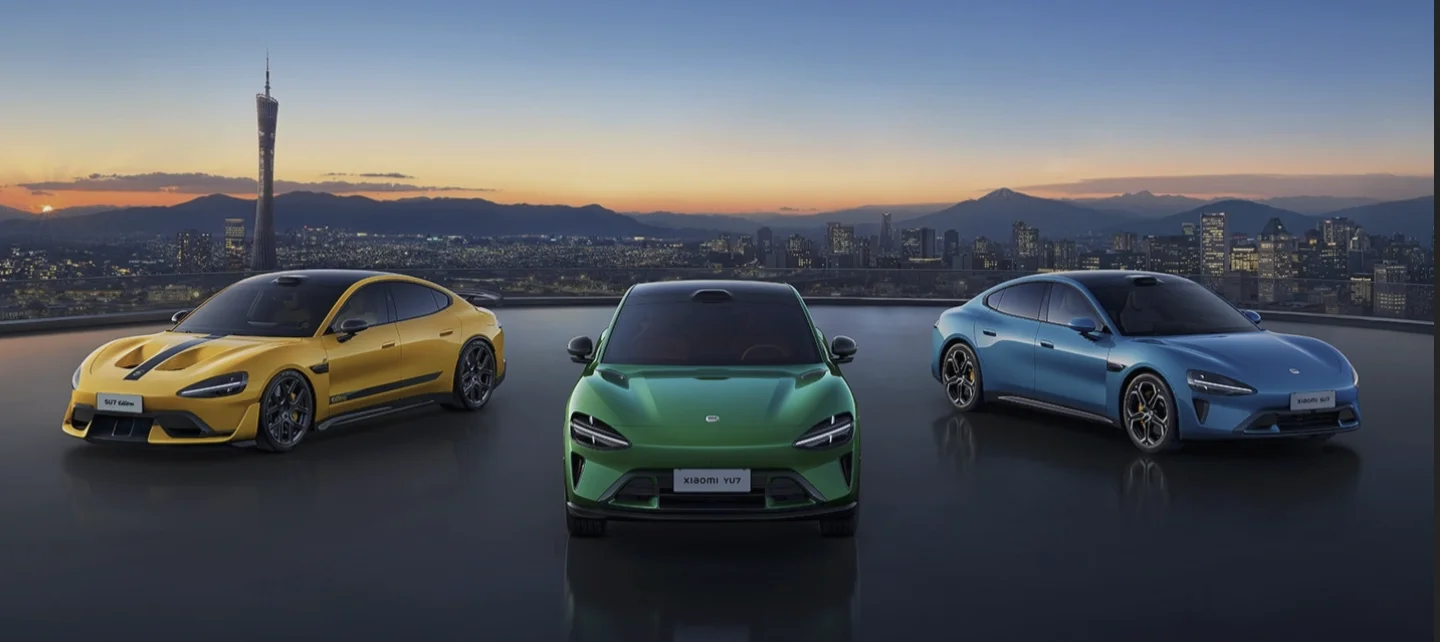 Xiaomi SU7 - comparado con su antecesor