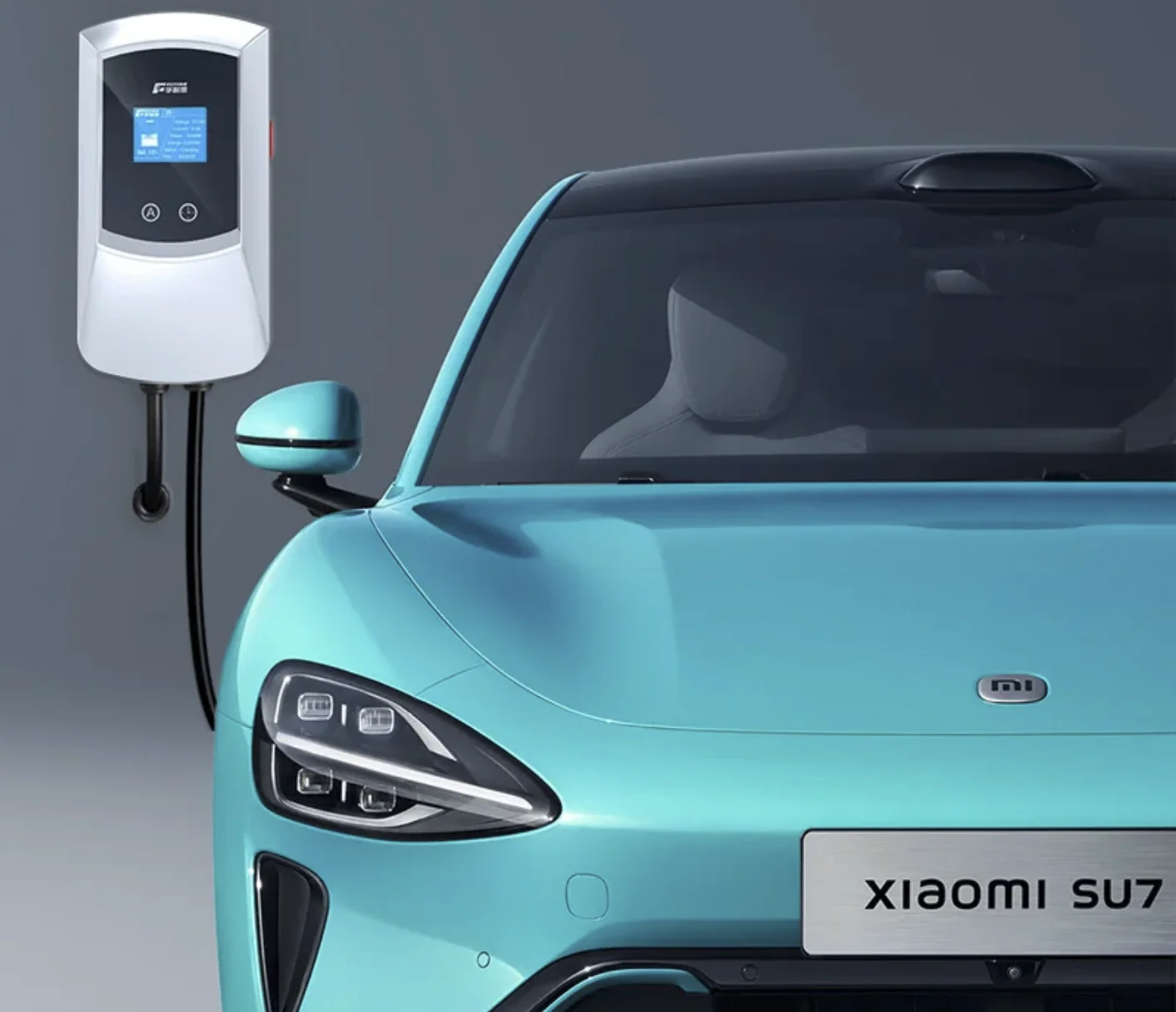 Cómo cargar el Xiaomi SU7 -