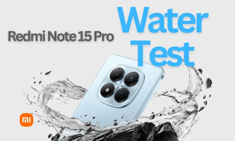 Redmi Note 15 Pro resistencia agua -