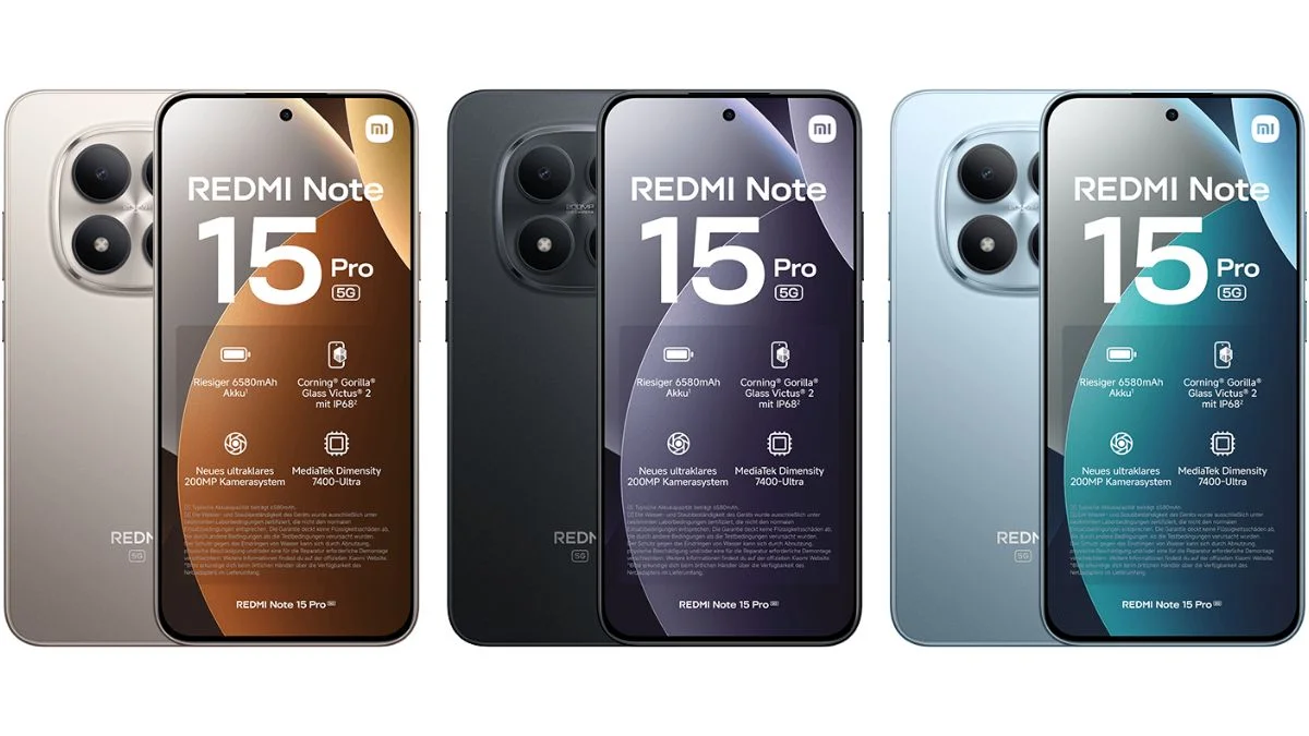 Serie Redmi Note 15 -